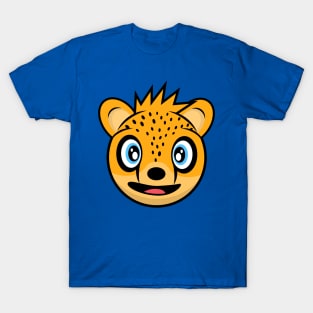 Happy Cheetah William T-Shirt